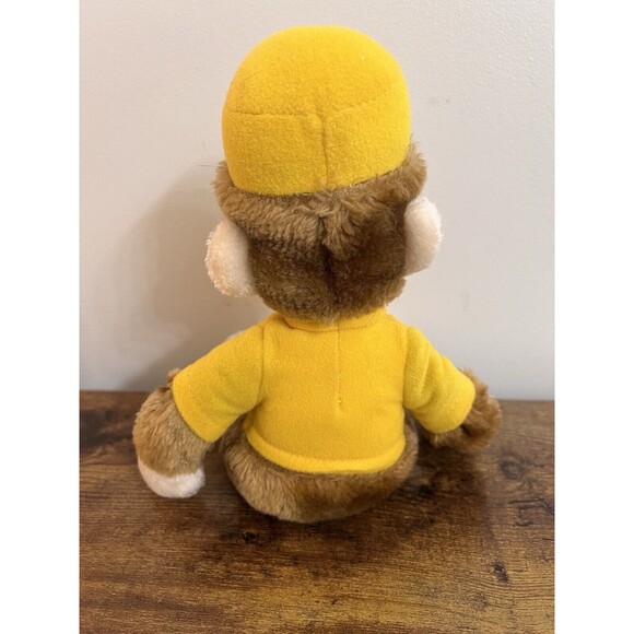 Curious George 1984 Vtg Eden Stuffed Animal Plush Monkey Plushie Banana Doll - Picture 11 of 14